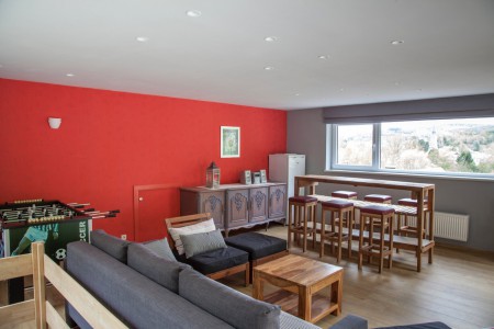 Ontspanningsruimte met extra frigo