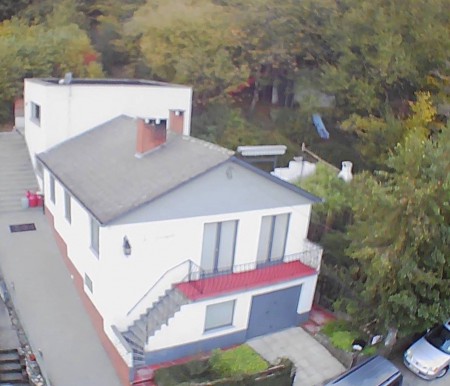 Zicht met drone genomen